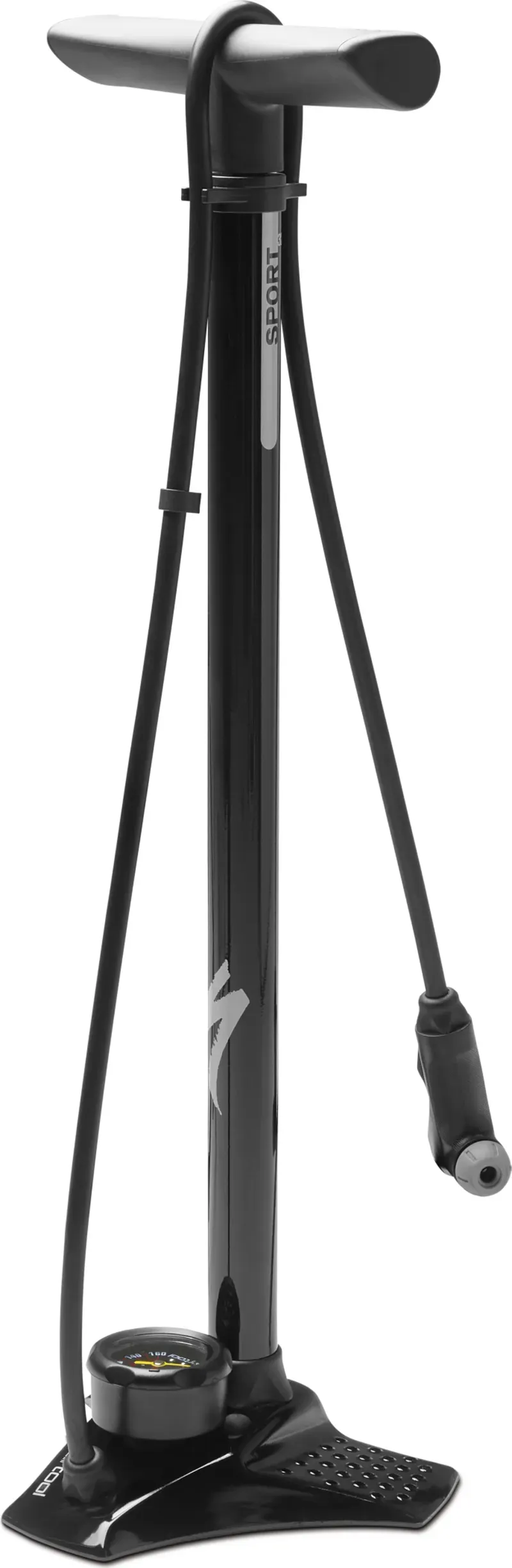 2019 Specialized Air Tool Sport SwitchHitter II Floor Pump in Black
