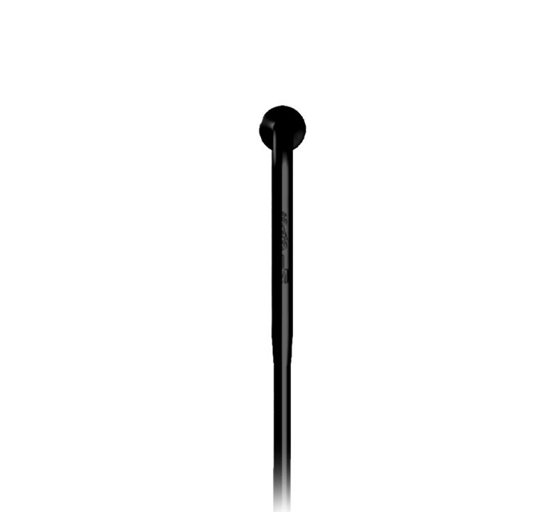 Sapim Race J-Bend Cut/Threaded Black Spoke - 295mm-1