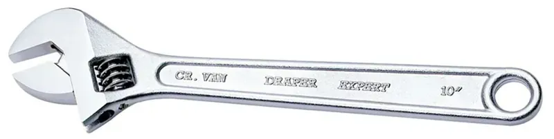 Draper Adjustable Spanner in Silver-1