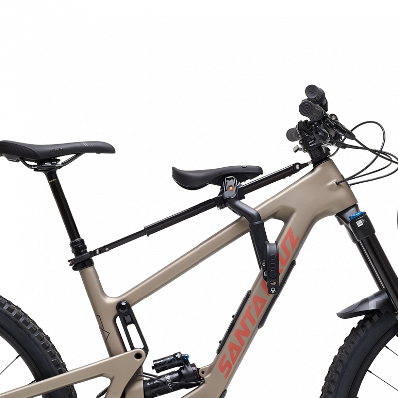 Kids Ride Shotgun Pro EVO Stem/Steerer Mount Baby Seat in Black-3