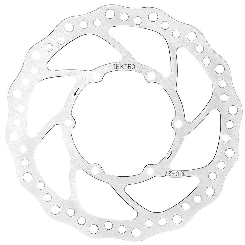 Tektro TR24 180mm Lyra Disc Rotor in Silver-3