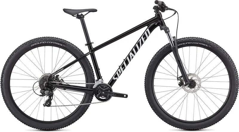 Specialized Rockhopper 27.5 Hardtail Mountain Bike in Black/White
