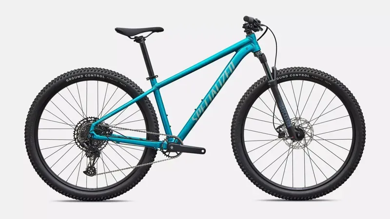 Specialized Rockhopper Comp Trail Bike in Gloss Teal Tint Aluminum