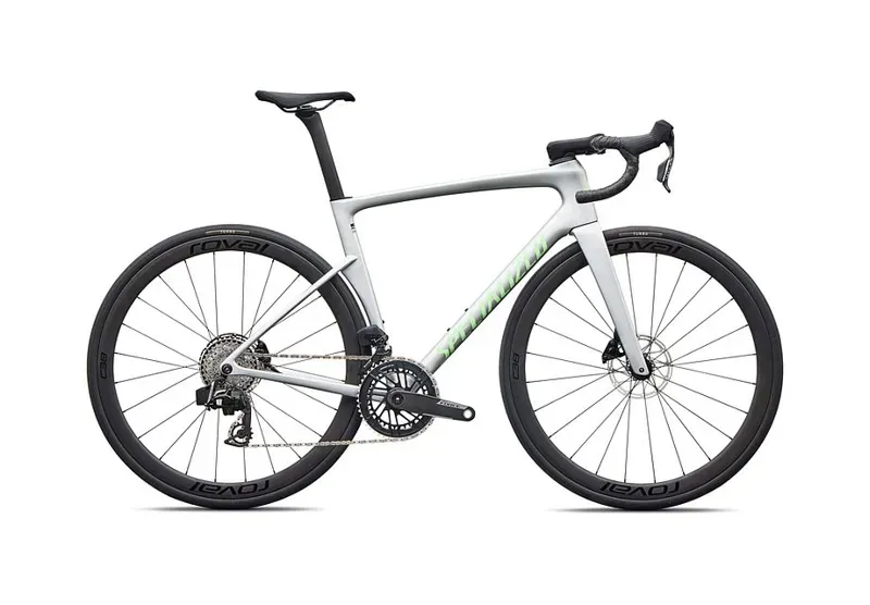 Tarmac SL9 Expert - SRAM Force AXS SILVER / POWDER LIME-1