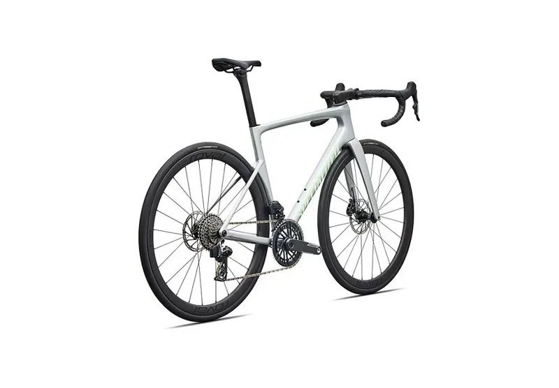 Tarmac SL9 Expert - SRAM Force AXS SILVER / POWDER LIME-3