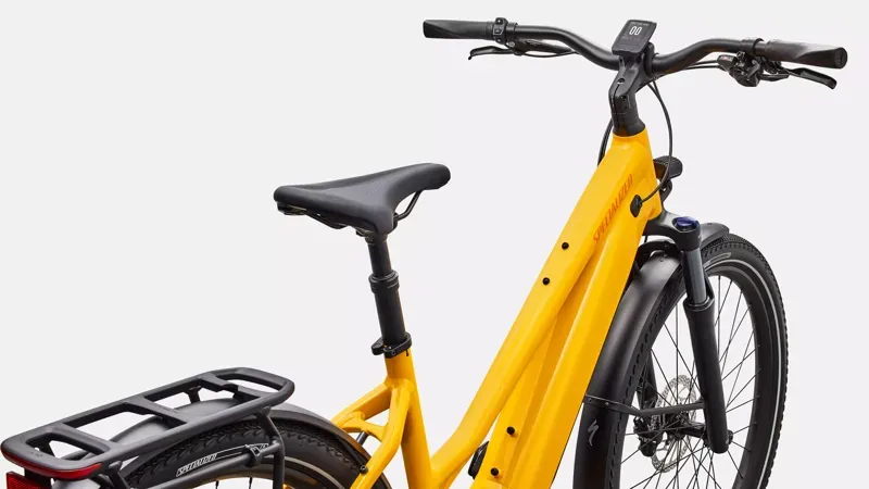 Specialized Turbo Vado 4.0 Step-Through eHybrid Bike in California Sunshine-3