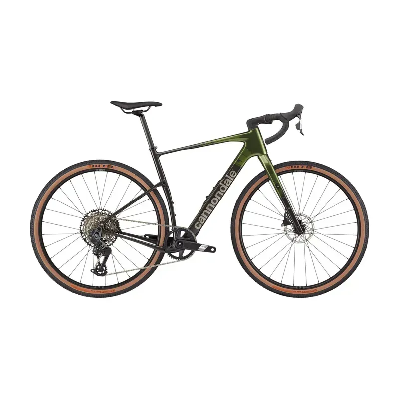 Cannondale Topstone Carbon 2 AXS 1x Gravel Bike in Spruce Green
