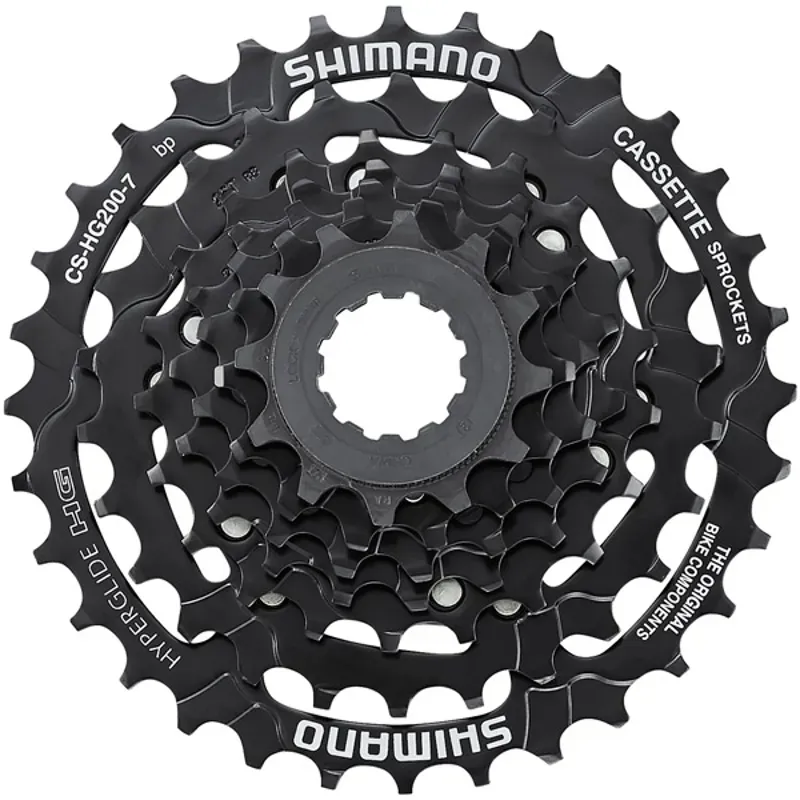 Shimano Alivio CS-HG200 7-speed 12 - 28T Cassette in Black