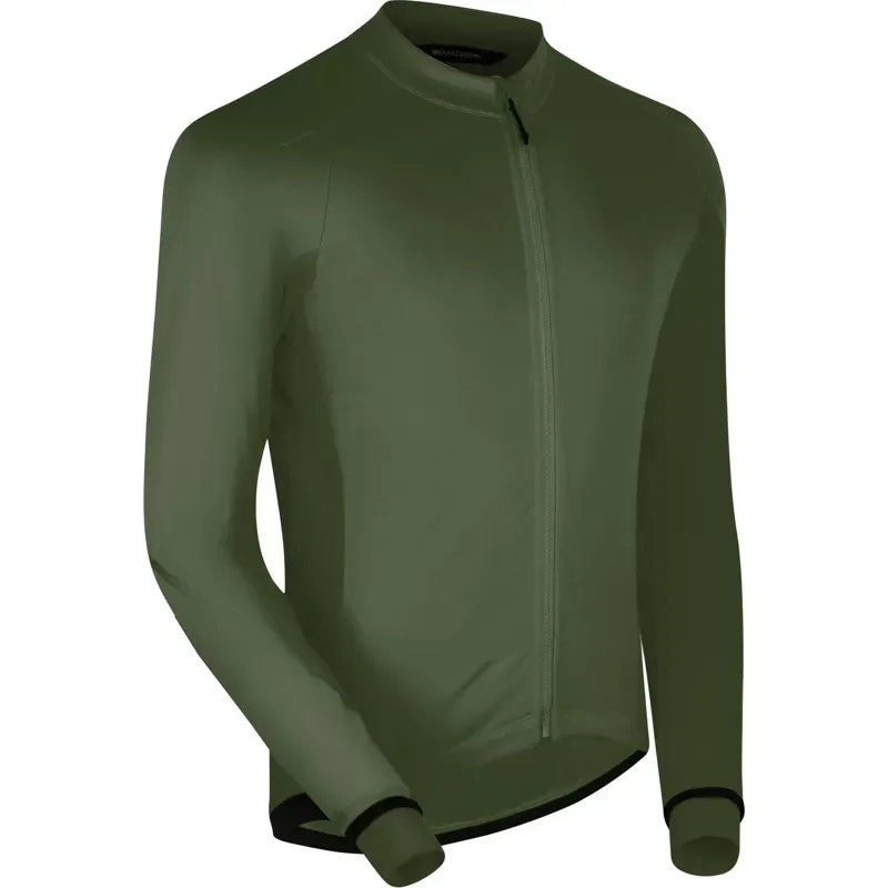 Madison DTE Men's Isoler Thermal Long Sleeve Jacket in Midnight Green-1