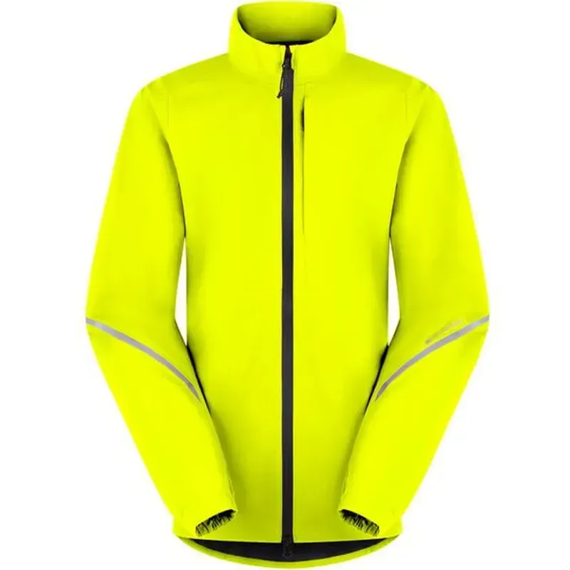 Madison Freewheel Women's Waterproof Jacket In Hi-Viz Yellow