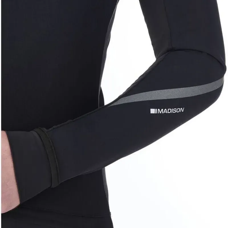 Madison DTE Men's Isoler Thermal Long Sleeve Jacket in Midnight Green-4