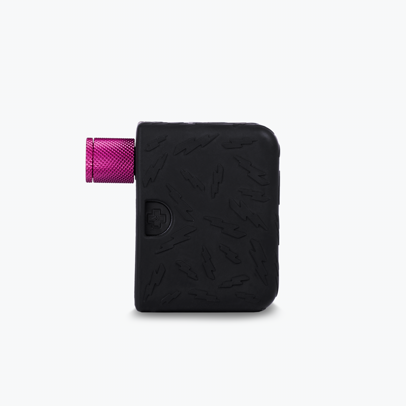 Muc-Off AirMach Electric Mini Pro Inflator in Black/Pink-1
