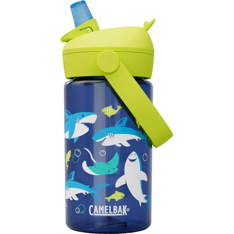 CamelBak Thrive Flip Straw Kids Bottle 400ml In Shark And Rays