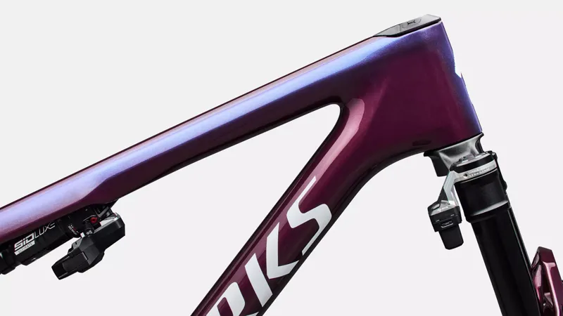 S-Works Epic 9 Frameset BORDEAUX / BLUE EDGE/WHITE SILVER-5