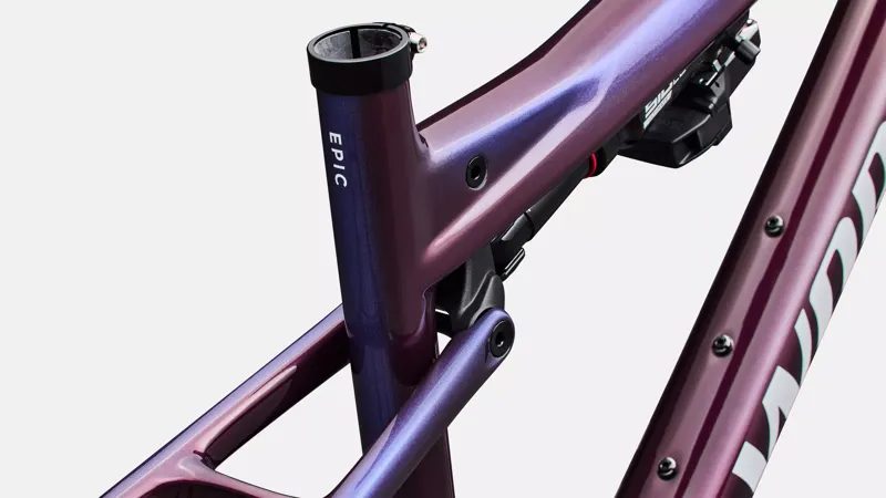 S-Works Epic 9 Frameset BORDEAUX / BLUE EDGE/WHITE SILVER-7