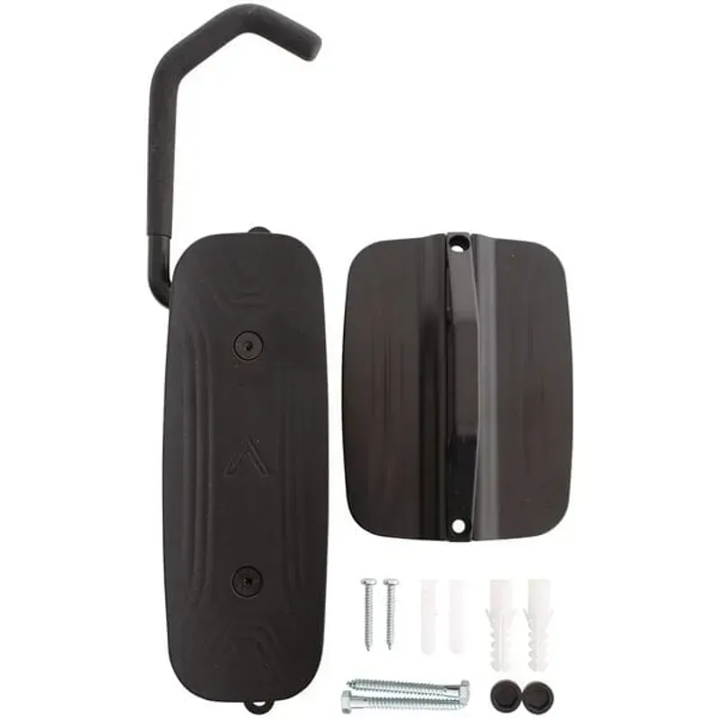 M Part Wall Mounted Vertical Bike Hanger in Black-2