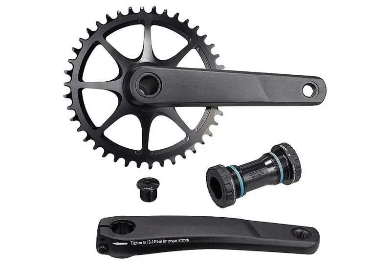 Specialized Sirrus X 42-tooth 172.5mm Alloy Crankset w/o CG in Black