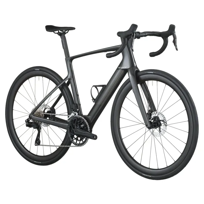 Scott Fastlane 20 E-Road Bike in Carbon Black-1