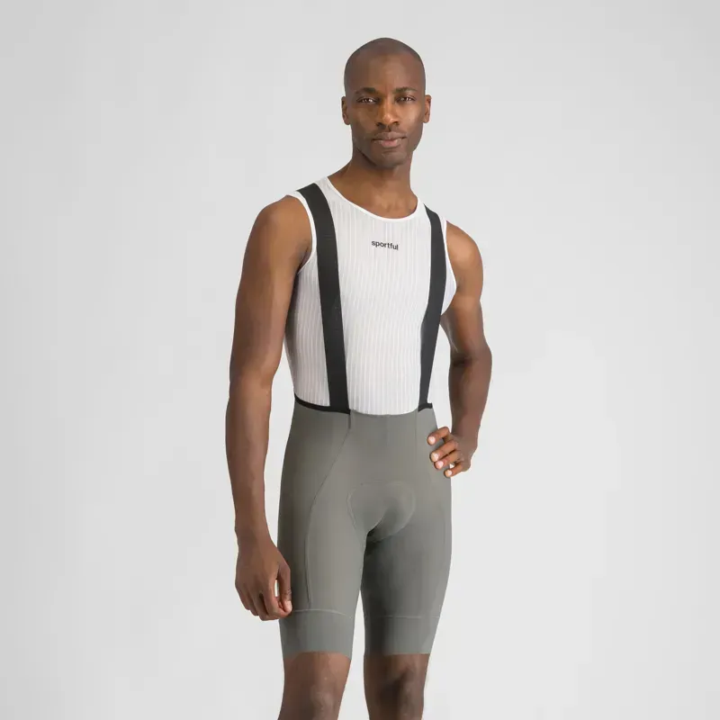 Sportful SRK Bib Shorts in Gun Metal