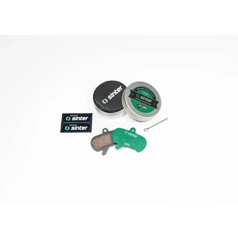 Sinter SRAM Maven Disc Brake Pads in Green
