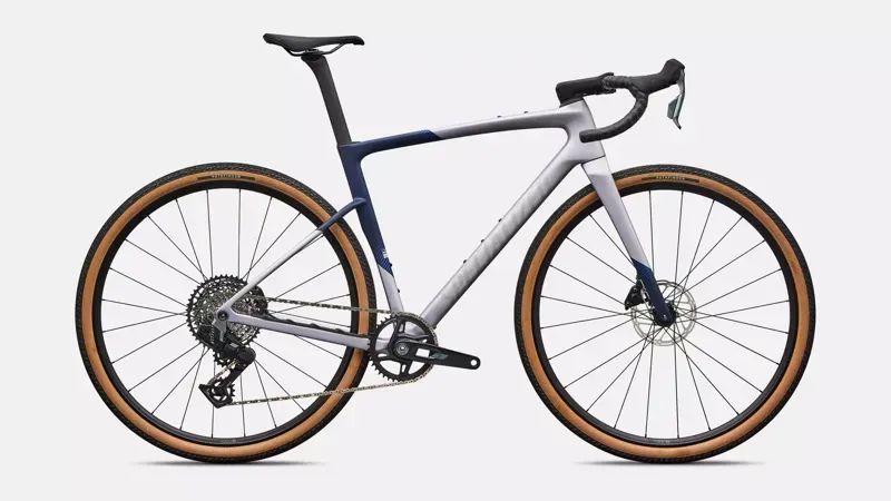Specialized Crux 5 Comp SRAM Rival XPLR Gravel Bike in Amethyst Frost