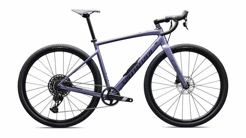 Specialized Diverge 4 Comp Alloy SRAM Apex Gravel Bike in Mauve Metallic