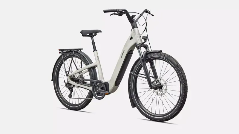 Specialized Turbo Como 4.0 E-Hybrid Bike in Gloss Dolomite Metallic-1