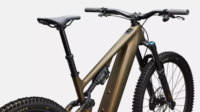 Specialized Turbo Levo 4 Expert S MTB in Burnt Gold and Doppio-3