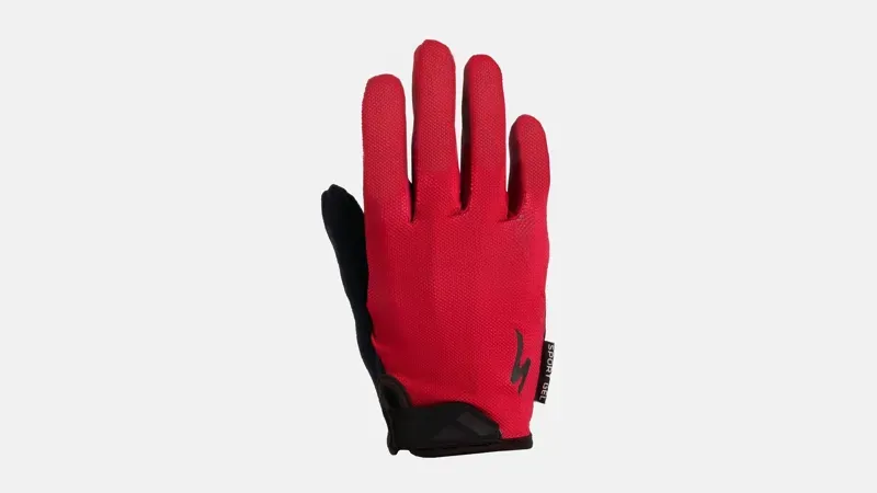 Specialized Women's Body Geometry Sport Gel LF Gloves in Vivid Red