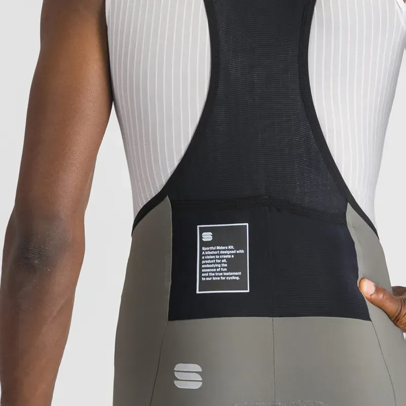 Sportful SRK Bib Shorts in Gun Metal-2