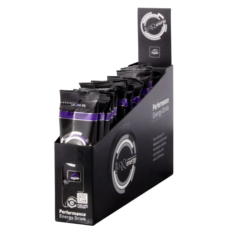 Torq Energy Drink Single Serve Sachets - Blackcurrant